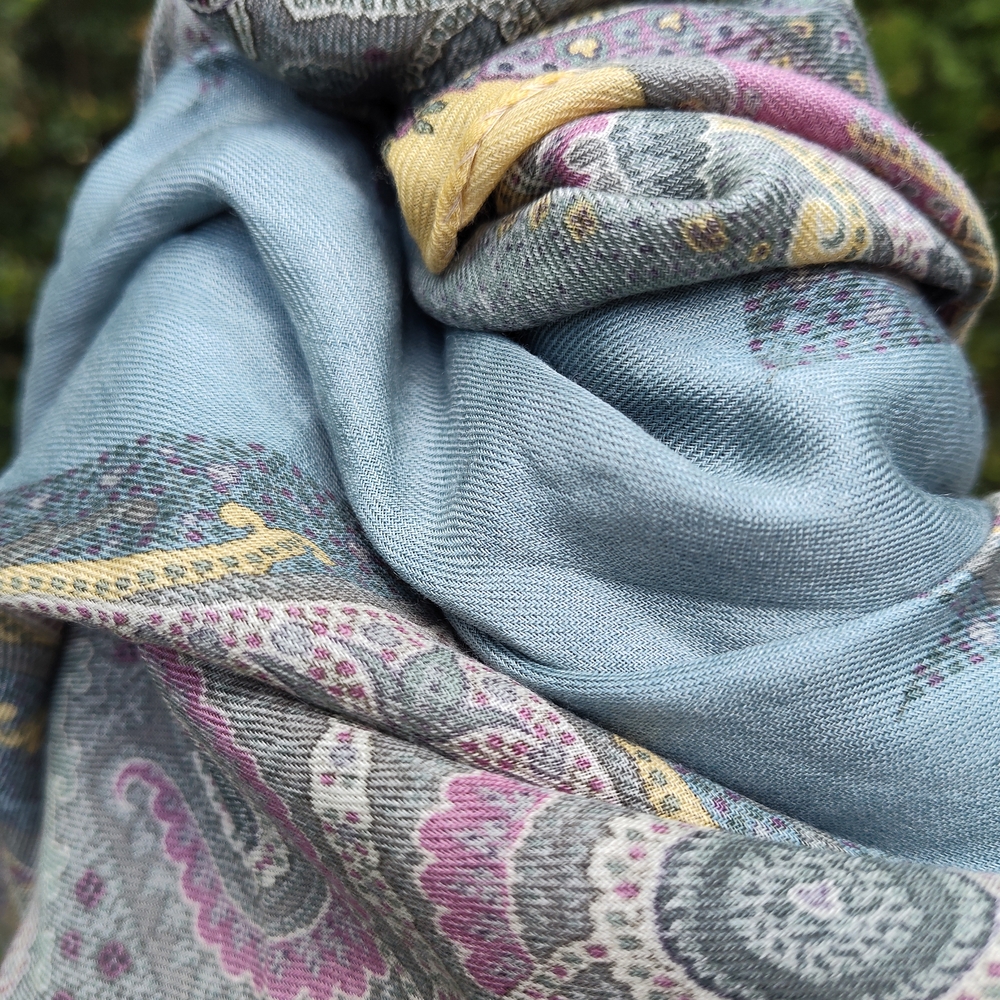 Etro Multicolor Paisley Scarf - Picture 6 of 8